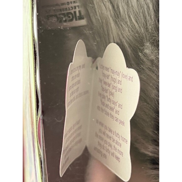 Gen 2 FURBY Gray Owl Grey Eyes White Feet Pink Ear C276A 0719A NIB SEALED - Picture 10 of 10